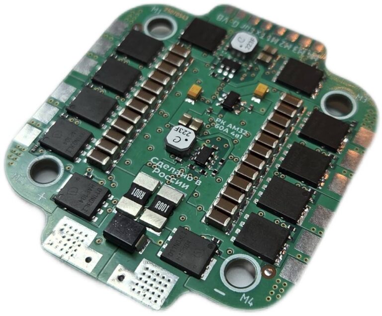 Регулятор оборотов двигателя БПЛА РК AM32 60A 4in1